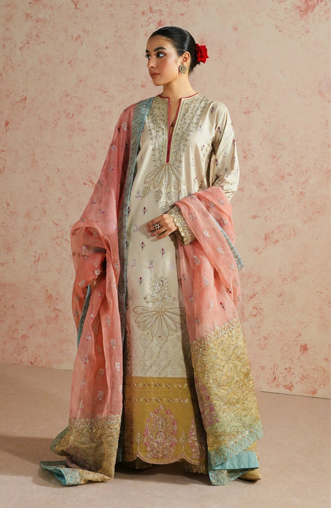 Maryum N Maria | Eid Luxury Lawn 24 | Alizeh - Aqsa Fabrics