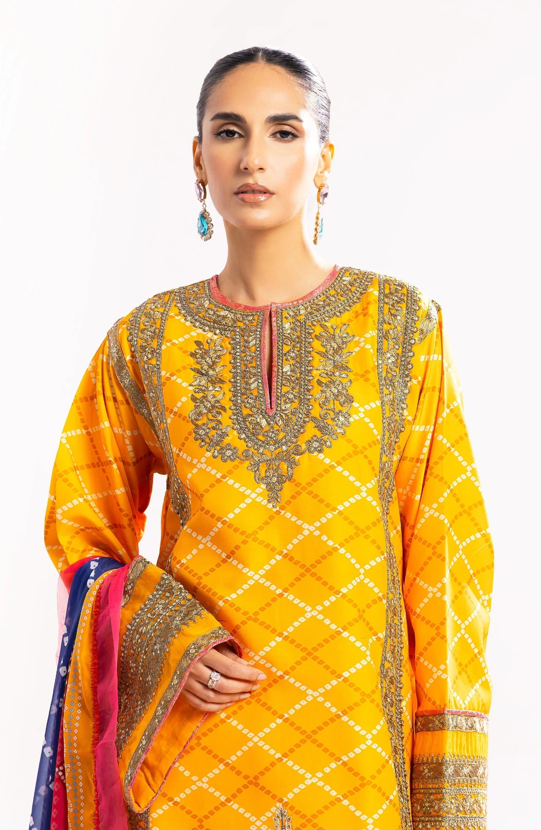 Maryum N Maria | Eid Luxury Lawn 24 | Bahar - Aqsa Fabrics