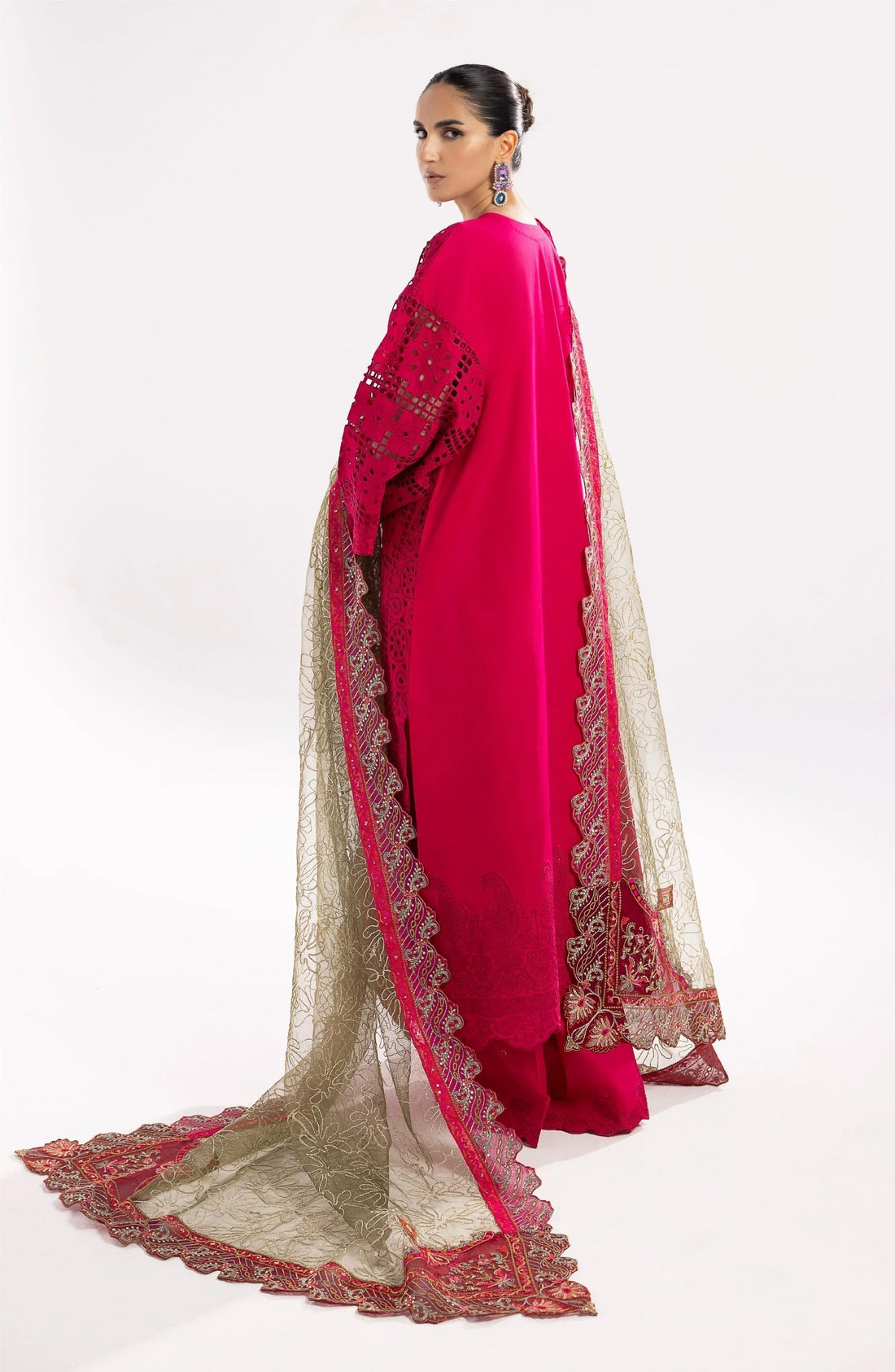 Maryum N Maria | Eid Luxury Lawn 24 | Yasmin - Aqsa Fabrics
