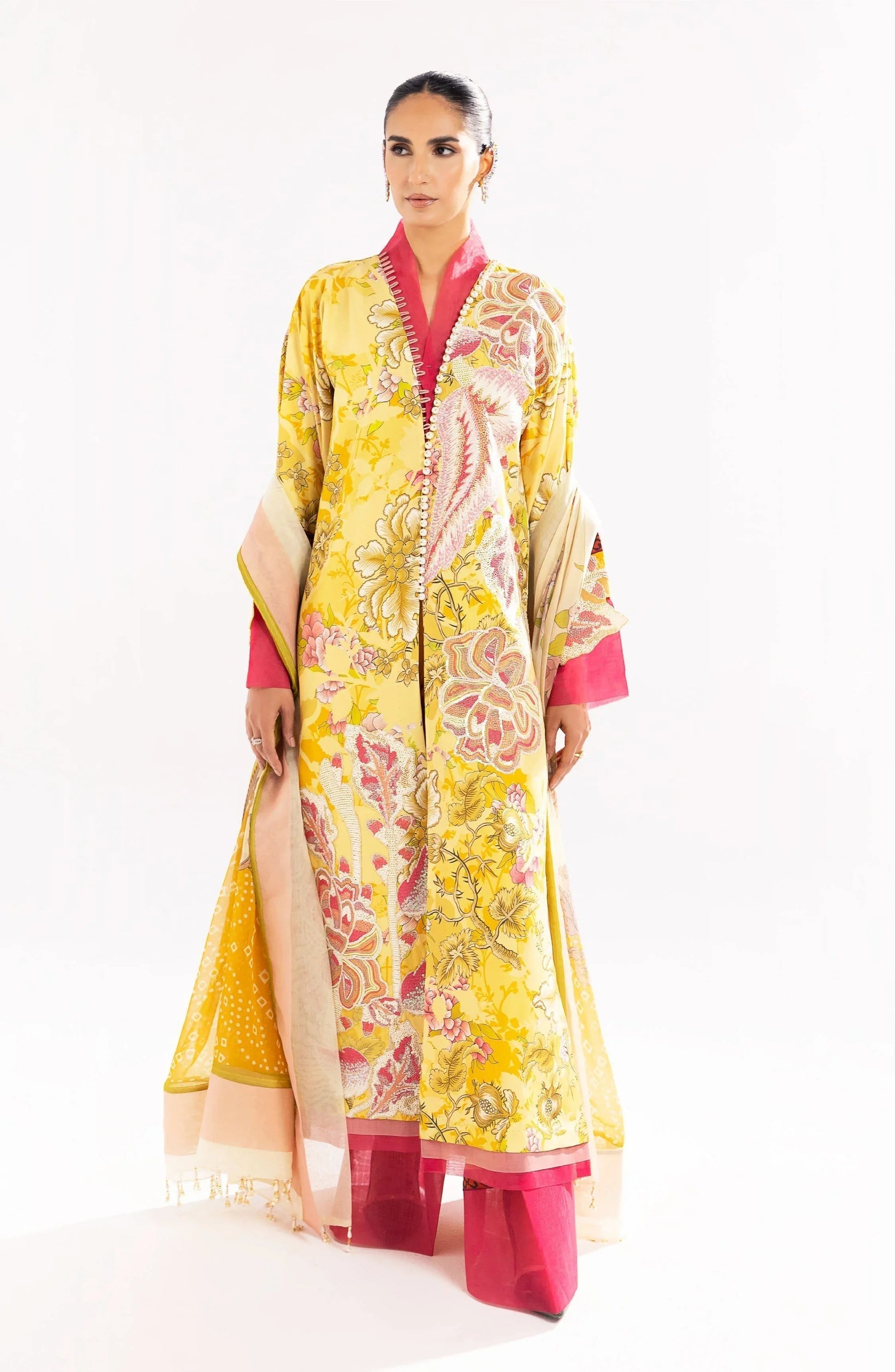 Maryum N Maria | Eid Luxury Lawn 24 | Zohreh - Aqsa Fabrics