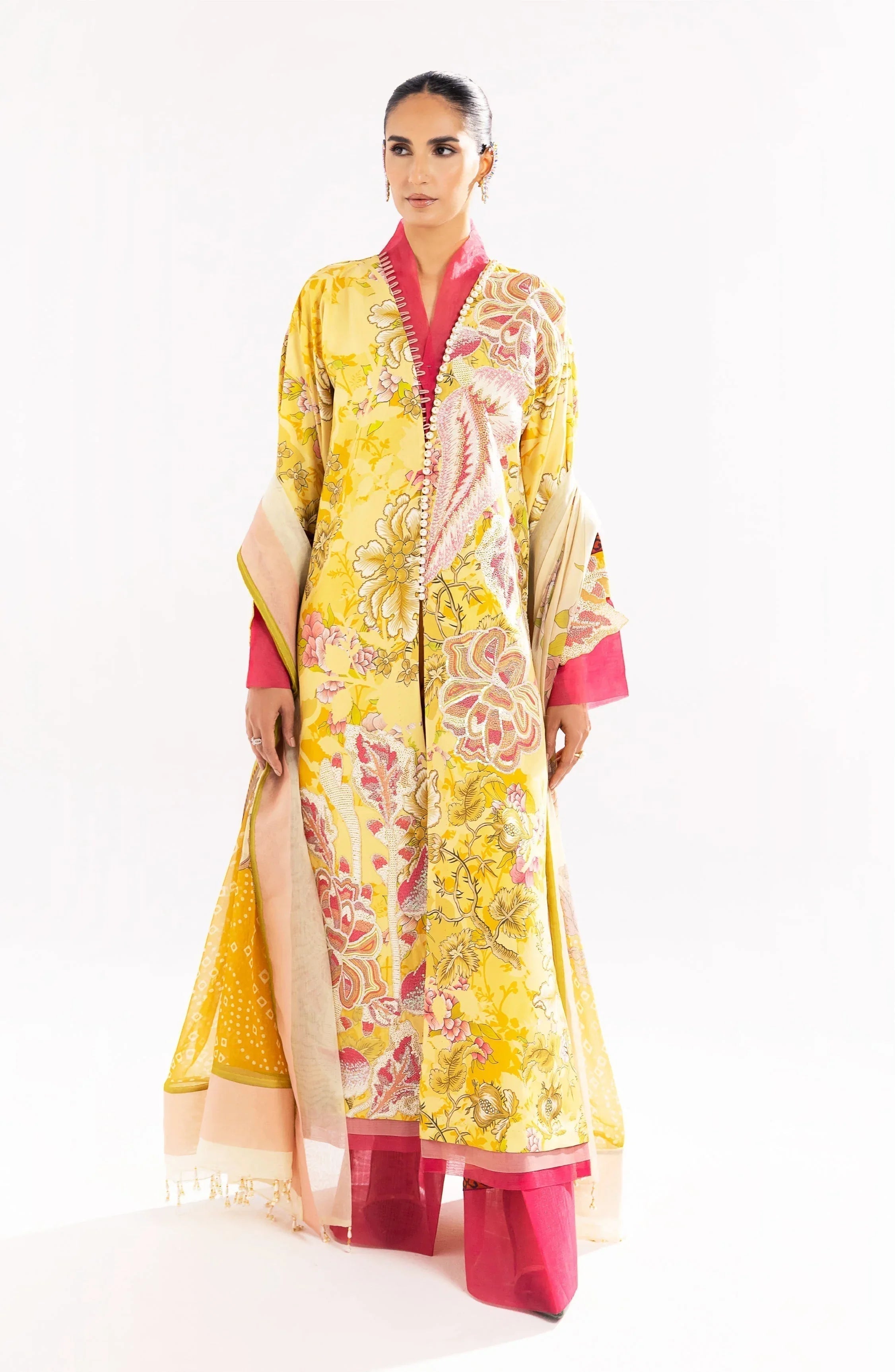 Maryum N Maria | Eid Luxury Lawn 24 | Zohreh - Aqsa Fabrics