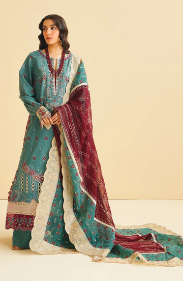 Maryum N Maria | Eid Luxury Lawn 24 | Laila - Aqsa Fabrics