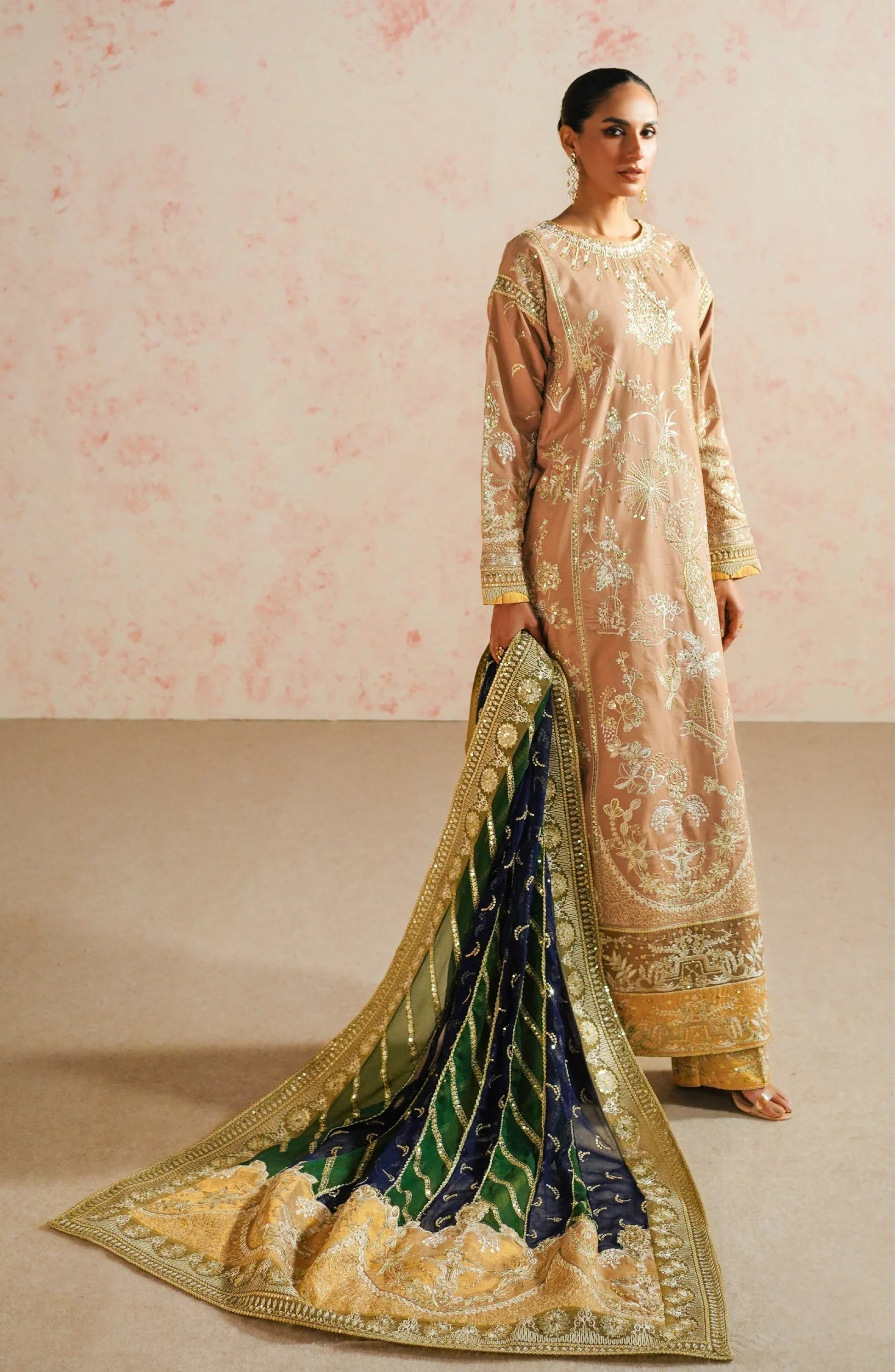 Maryum N Maria | Eid Luxury Lawn 24 | Fareena - Aqsa Fabrics