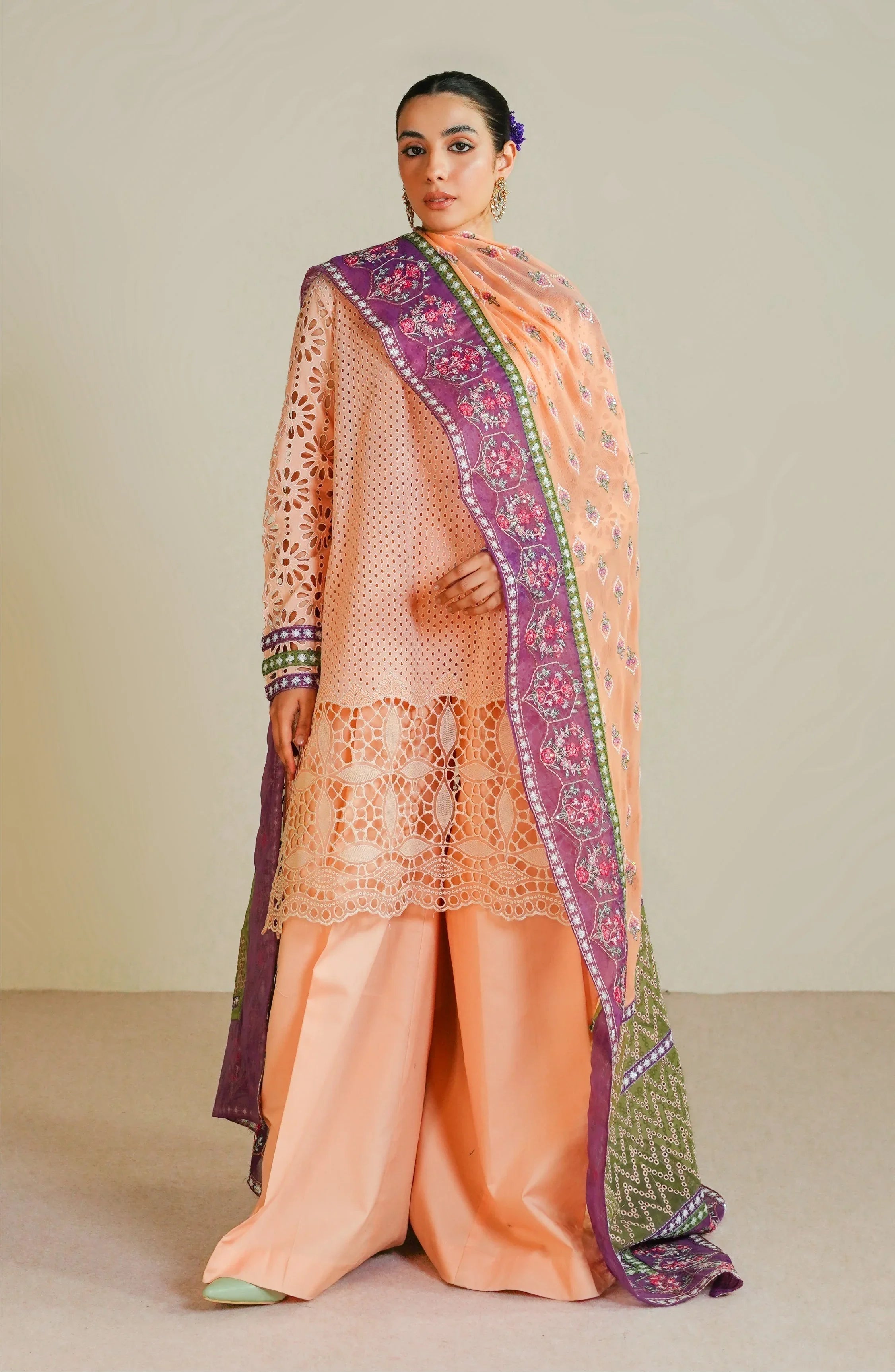 Maryum N Maria | Eid Luxury Lawn 24 | Roheen - Aqsa Fabrics