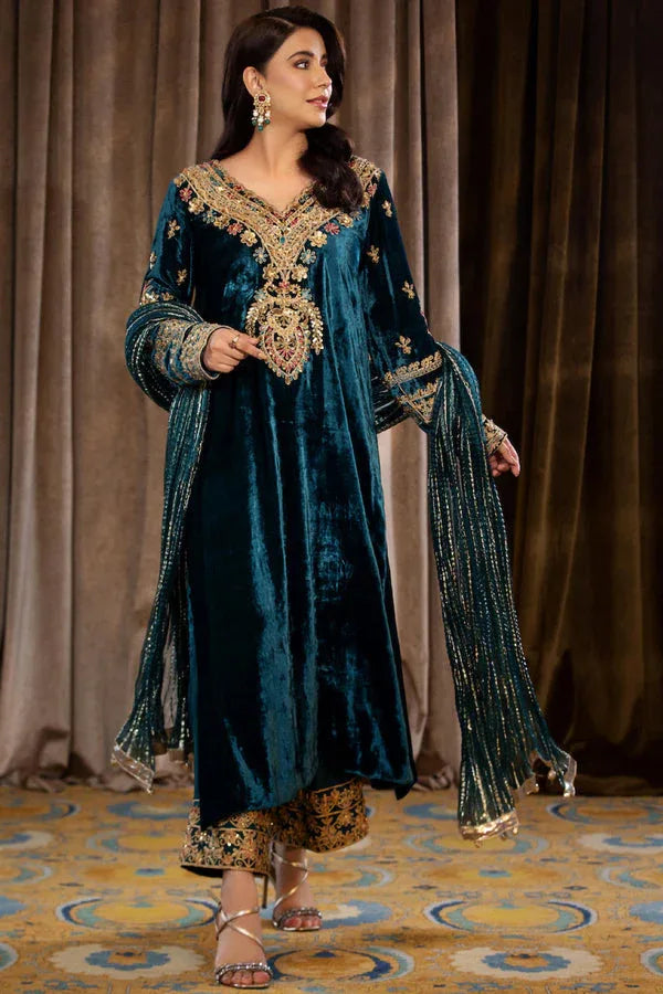 Maya | Wedding Formal Bandhan | MAKHMAL - Aqsa Fabrics