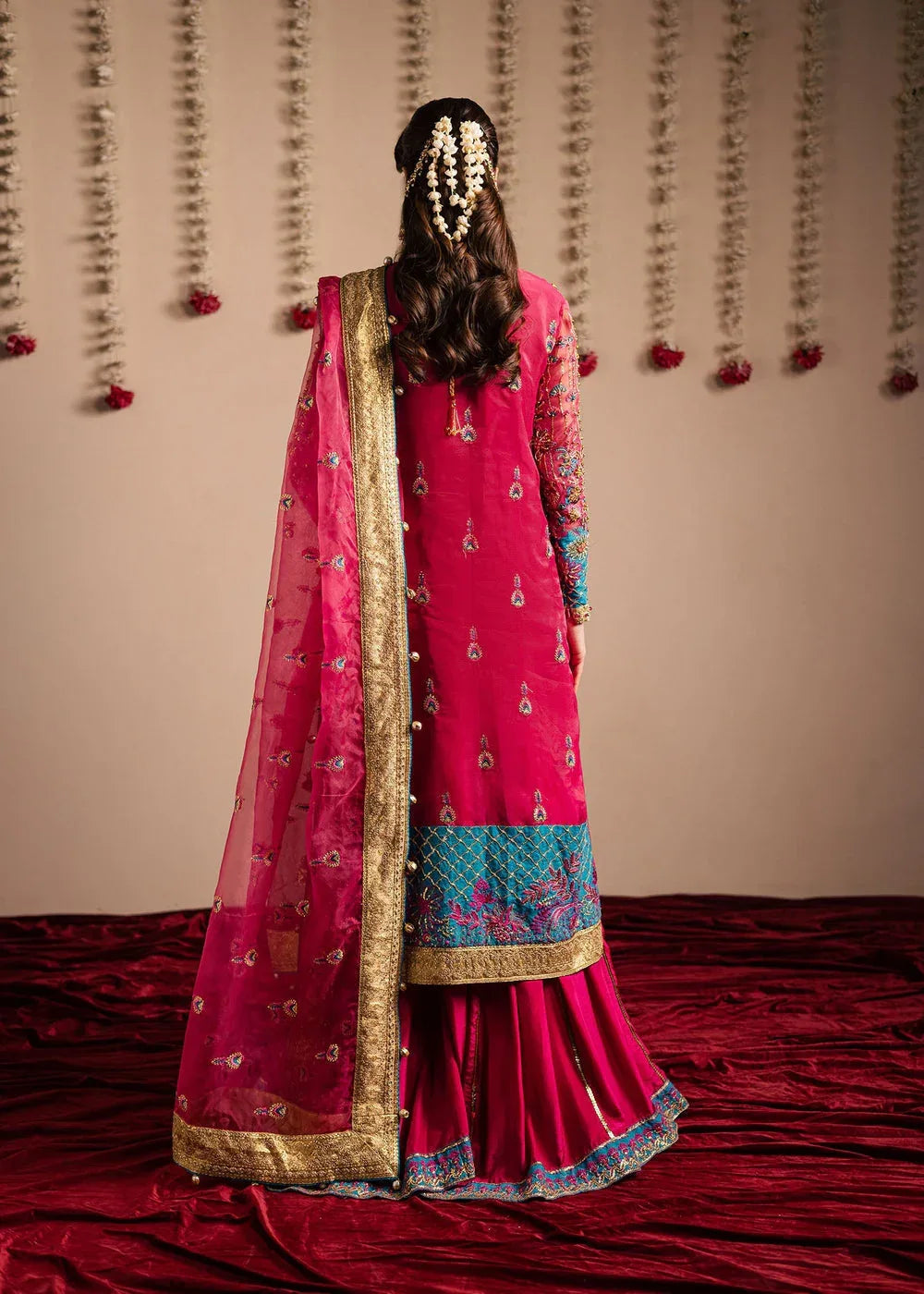 Maria Osama Khan | Jhil Mil Wedding Festive | Gulaboo - Maria Osama - Aqsa Fabrics