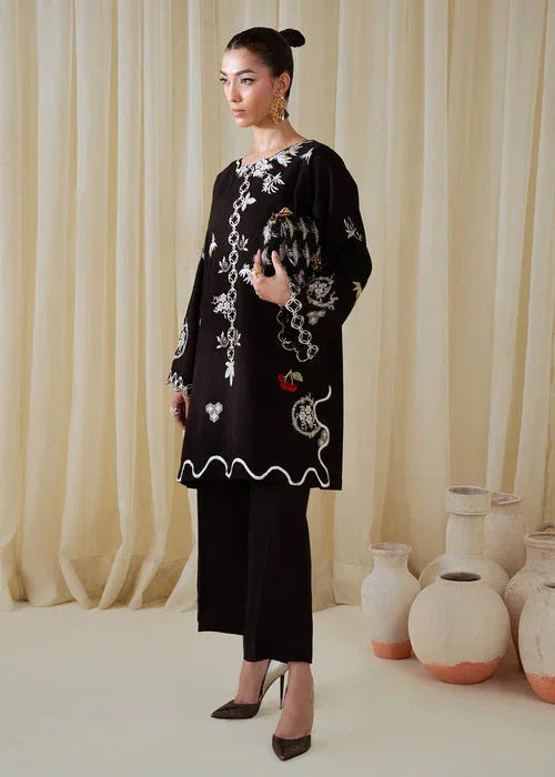 Saira Shakira | Basic Pret 25 | Dark Dust - Aqsa Fabrics