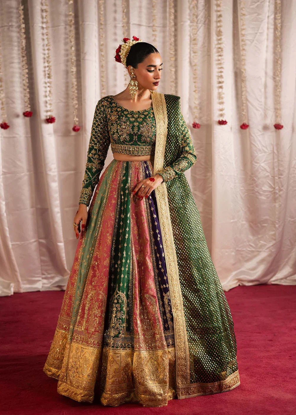 Maria Osama Khan | Jhil Mil Wedding Festive | Rangrez - Maria Osama - Aqsa Fabrics