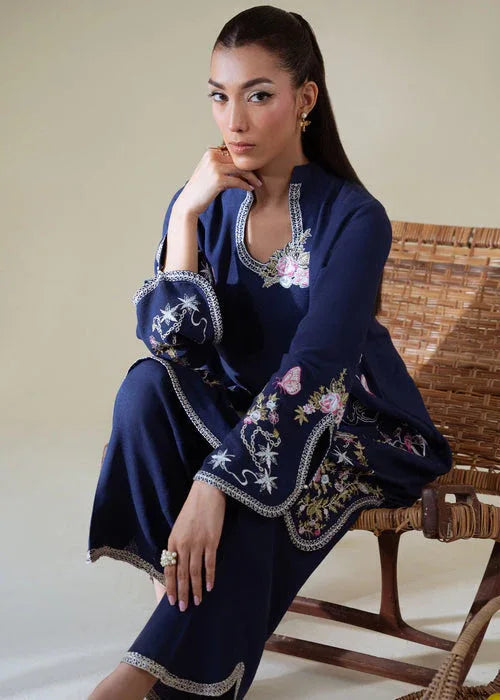 Saira Shakira | Basic Pret 25 | Dark Bloom - Aqsa Fabrics
