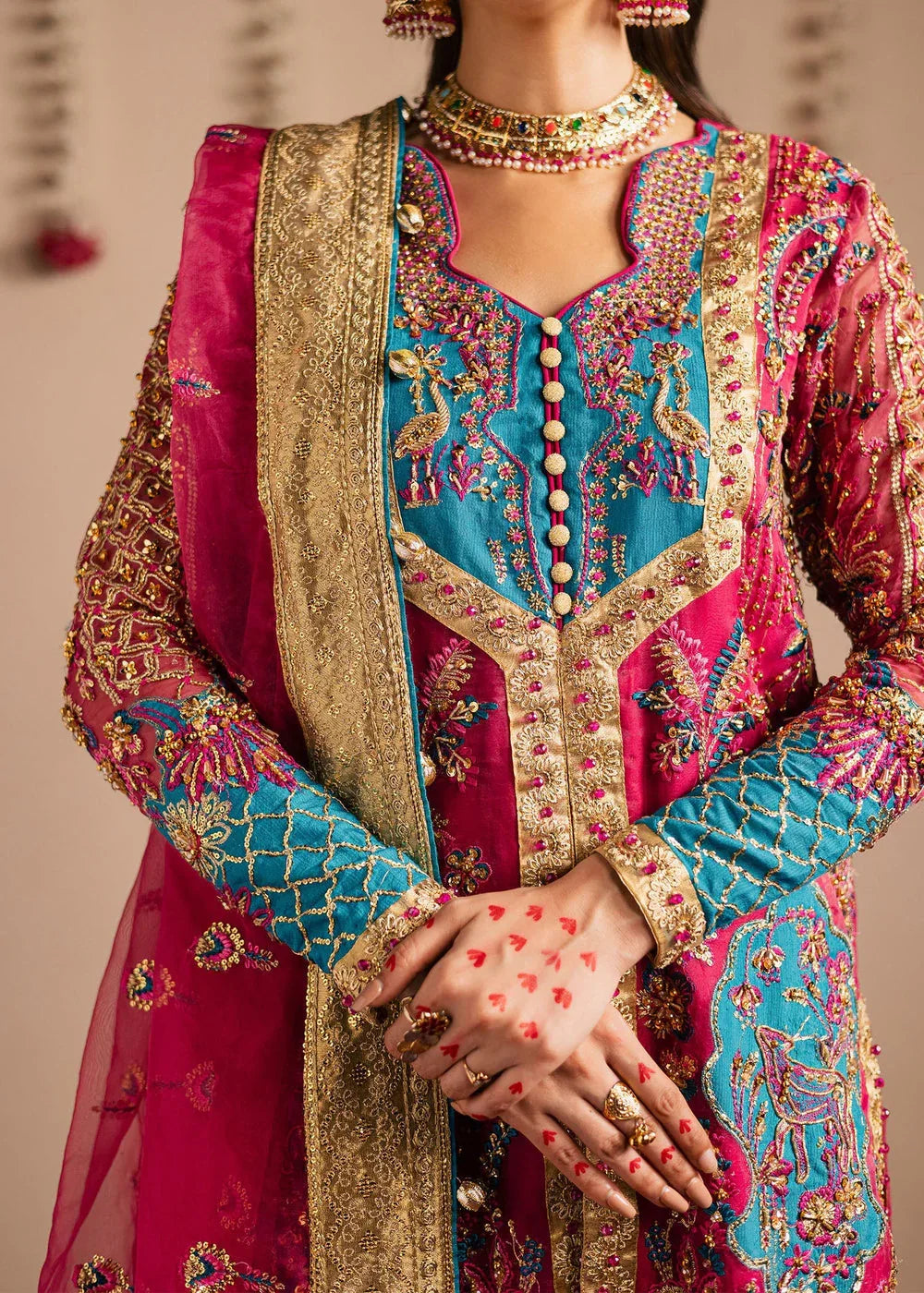 Maria Osama Khan | Jhil Mil Wedding Festive | Gulaboo - Maria Osama - Aqsa Fabrics