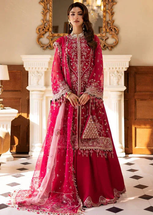 Sadaf Fawad Khan | Wedding Festive 25 | Fuschia Rose - Aqsa Fabrics