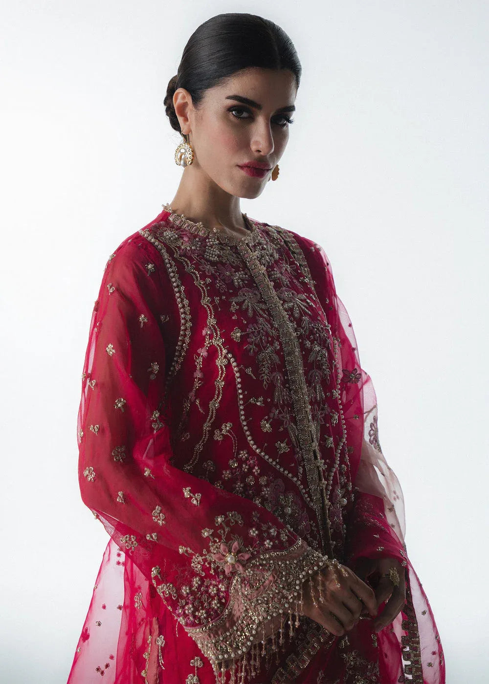 Sadaf Fawad Khan | Festive 25 | Fuschia Rose - Aqsa Fabrics