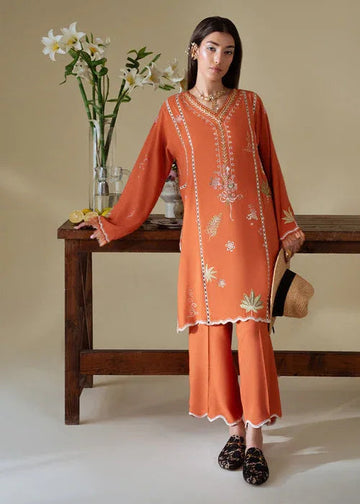 Saira Shakira | Basic Pret 25 | Amber Aura - Aqsa Fabrics
