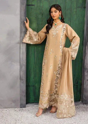 Saira Shakira | Nureh Luxe | Mist Rose - Aqsa Fabrics