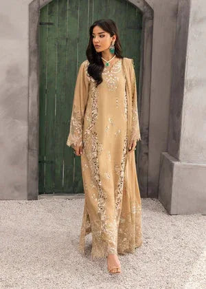 Saira Shakira | Nureh Luxe | Mist Rose - Aqsa Fabrics
