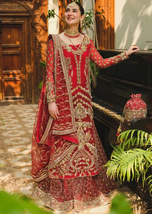 Saira Shakira | Rosea Casual Pret 25 |Cayenne - Aqsa Fabrics