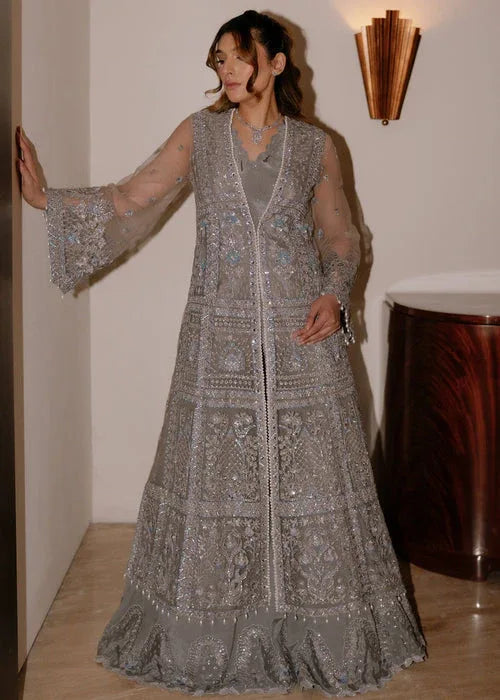 Sadaf Fawad Khan | Wedding Festive 25 | Overcast Whisper - Aqsa Fabrics