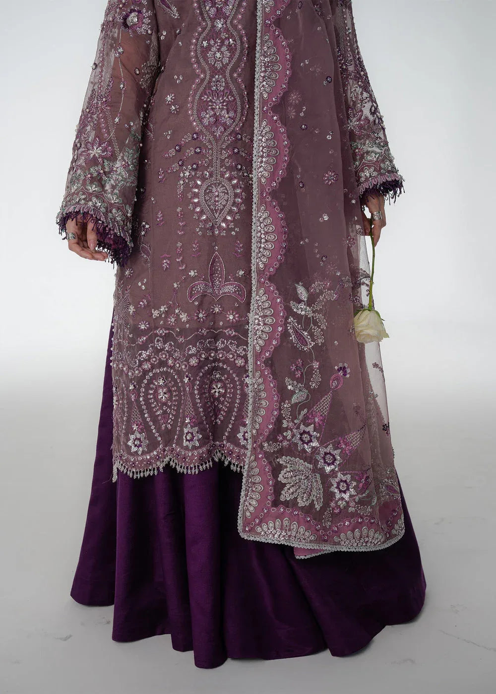 Sadaf Fawad Khan | Festive 25 | Wistful Mauve - Aqsa Fabrics
