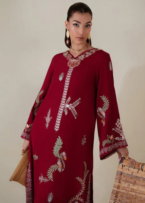 Saira Shakira | Basic Pret 25 | Flame - Aqsa Fabrics