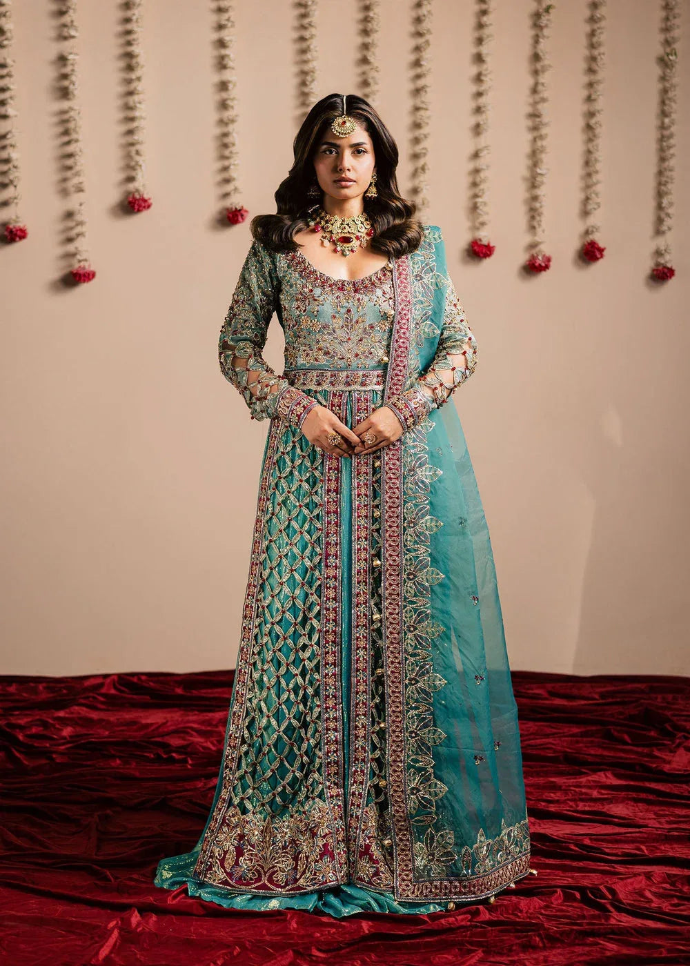 Maria Osama Khan | Jhil Mil Wedding Festive | Chamkeli - Maria Osama - Aqsa Fabrics