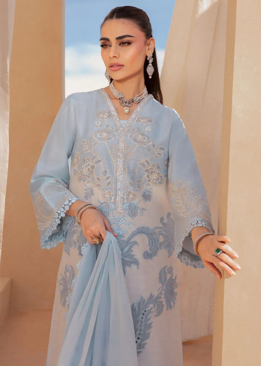 Saira Shakira | Rosea Casual Pret 25 | Keshi - Aqsa Fabrics