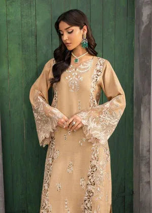 Saira Shakira | Nureh Luxe | Mist Rose - Aqsa Fabrics