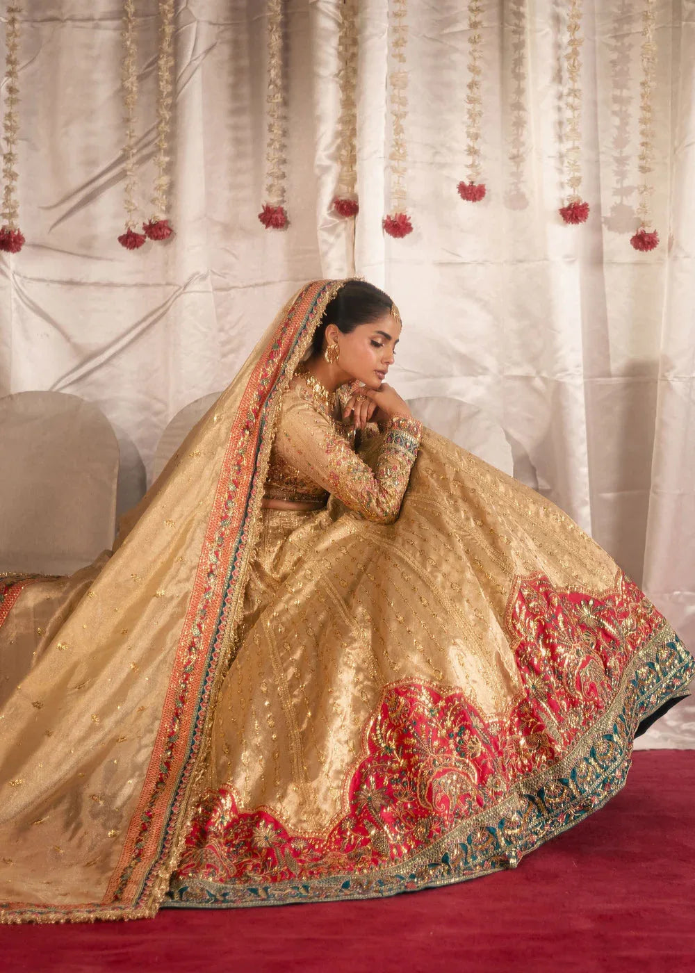 Maria Osama Khan | Jhil Mil Wedding Festive | Danak - Maria Osama - Aqsa Fabrics