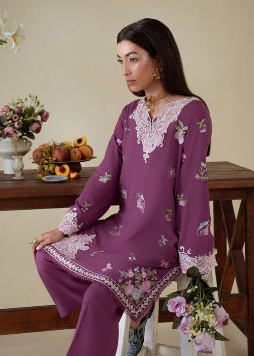 Saira Shakira | Basic Pret 25 | Mist - Aqsa Fabrics