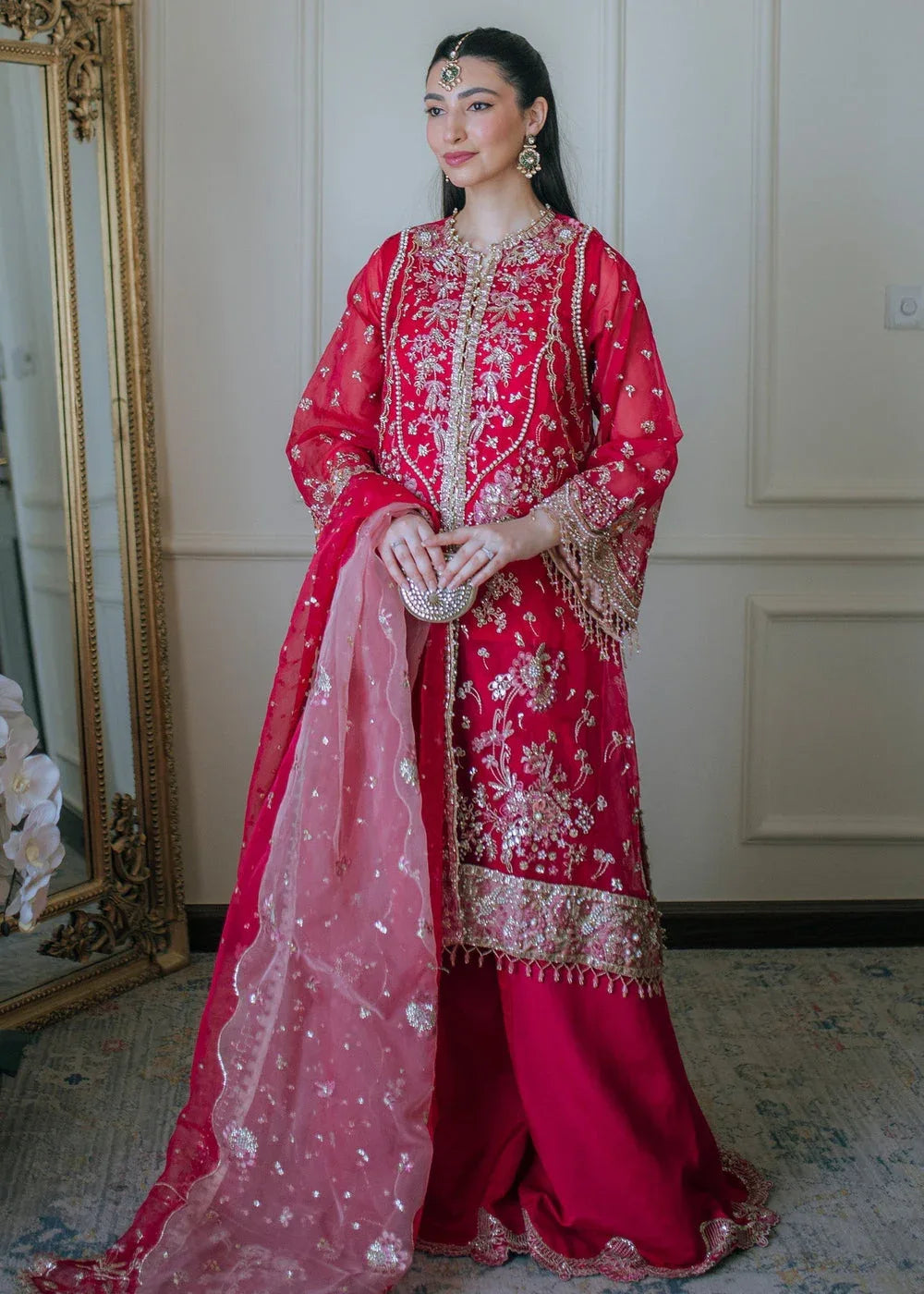 Sadaf Fawad Khan | Festive 25 | Fuschia Rose - Aqsa Fabrics
