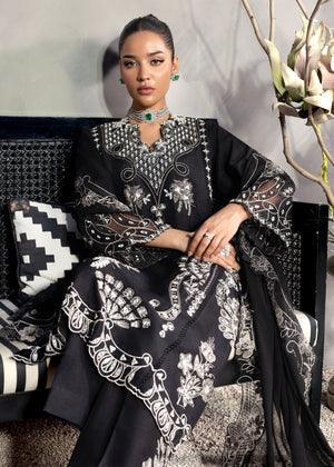 Saira Shakira | Nureh Luxe | Dahlia Noir - Aqsa Fabrics