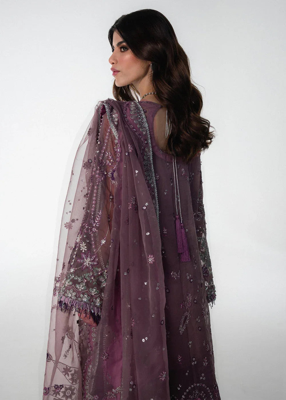Sadaf Fawad Khan | Festive 25 | Wistful Mauve - Aqsa Fabrics