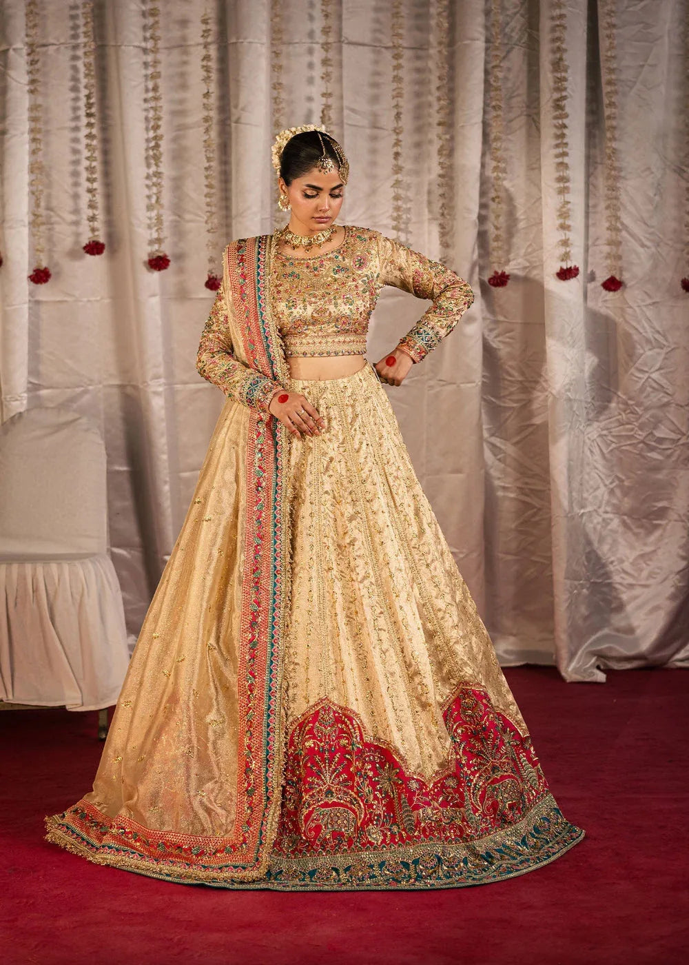 Maria Osama Khan | Jhil Mil Wedding Festive | Danak - Maria Osama - Aqsa Fabrics