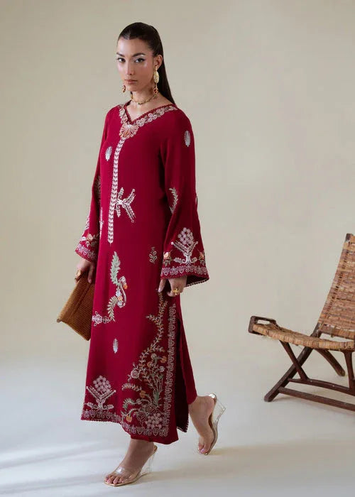 Saira Shakira | Basic Pret 25 | Flame - Aqsa Fabrics