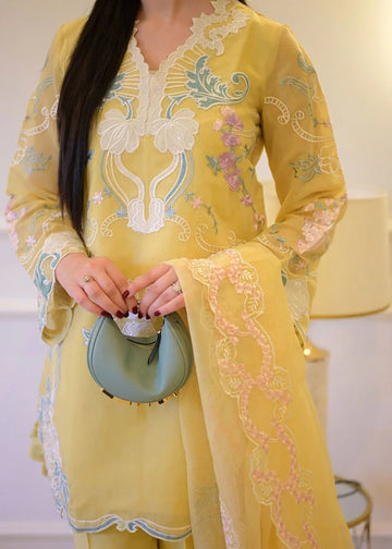 Saira Shakira | Rosea Casual Pret 25 | Dandelion Hues - Aqsa Fabrics