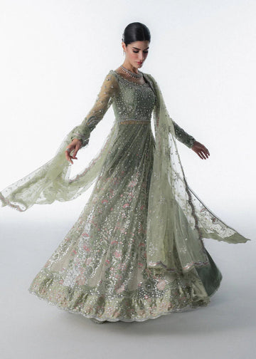Sadaf Fawad Khan | Festive 25 | Seafoam - Aqsa Fabrics