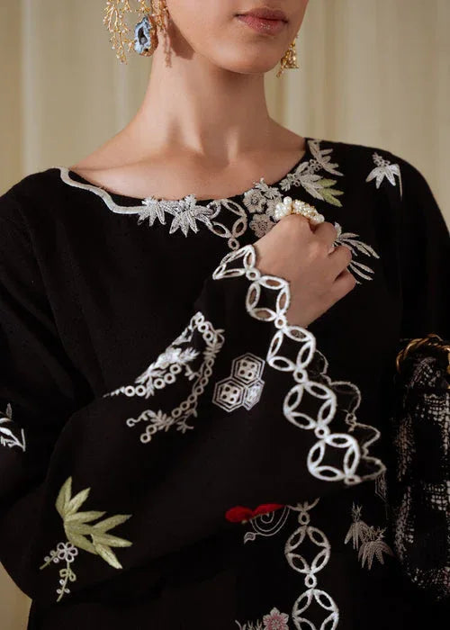Saira Shakira | Basic Pret 25 | Dark Dust - Aqsa Fabrics