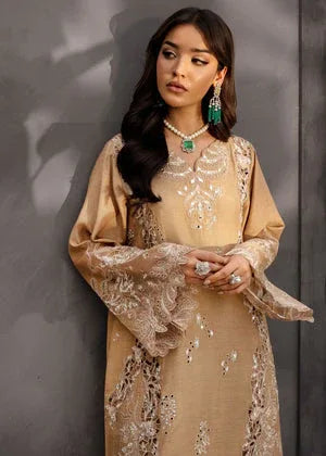 Saira Shakira | Nureh Luxe | Mist Rose - Aqsa Fabrics
