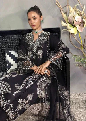 Saira Shakira | Nureh Luxe | Dahlia Noir - Aqsa Fabrics