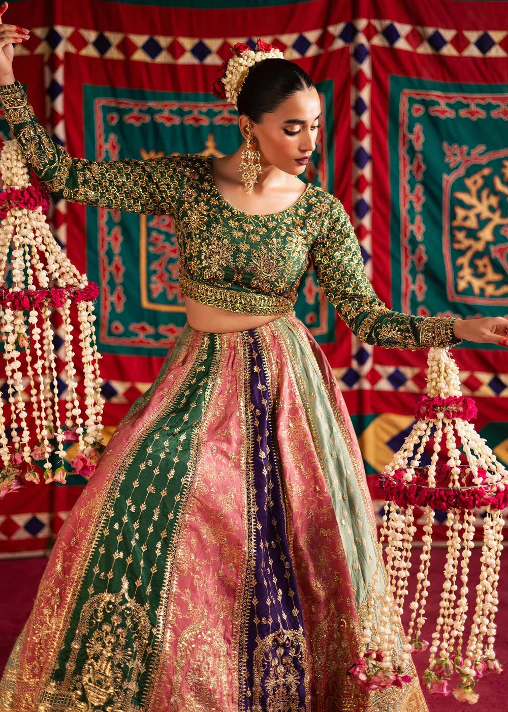 Maria Osama Khan | Jhil Mil Wedding Festive | Rangrez - Maria Osama - Aqsa Fabrics