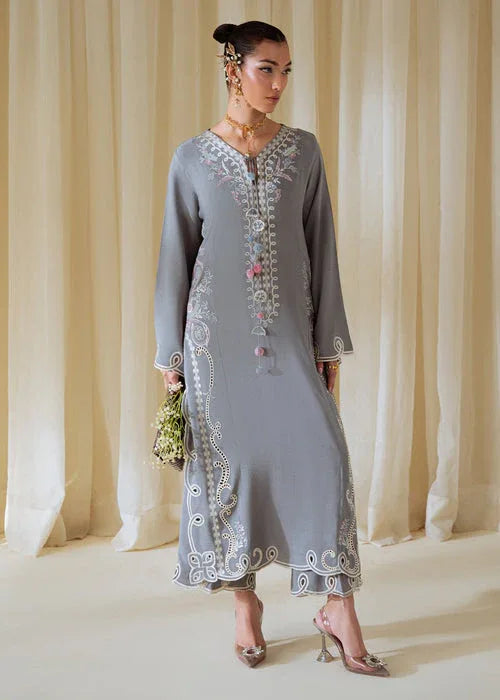 Saira Shakira | Basic Pret 25 | Sapphire Whisper - Aqsa Fabrics