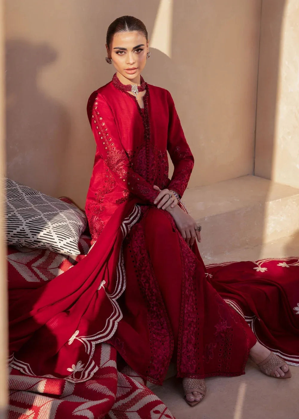 Saira Shakira | Rosea Casual Pret 25 | Izzy - Aqsa Fabrics
