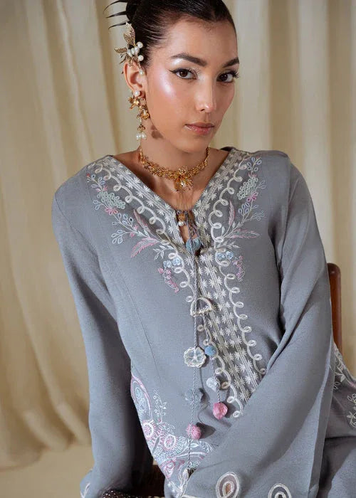 Saira Shakira | Basic Pret 25 | Sapphire Whisper - Aqsa Fabrics