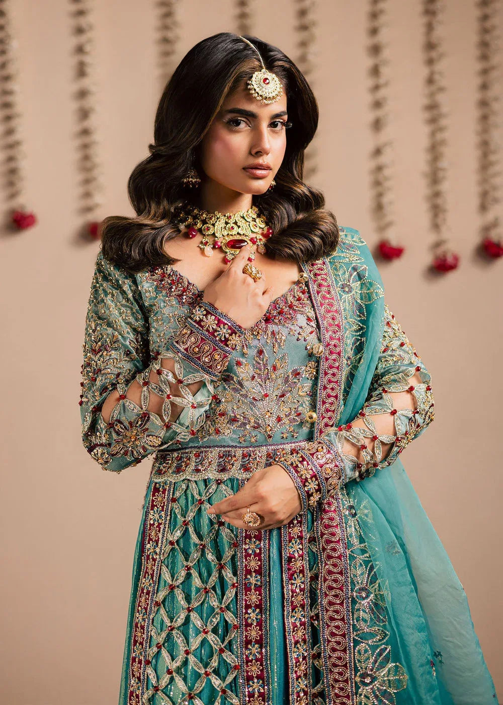 Maria Osama Khan | Jhil Mil Wedding Festive | Chamkeli - Maria Osama - Aqsa Fabrics