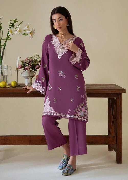 Saira Shakira | Basic Pret 25 | Mist - Aqsa Fabrics