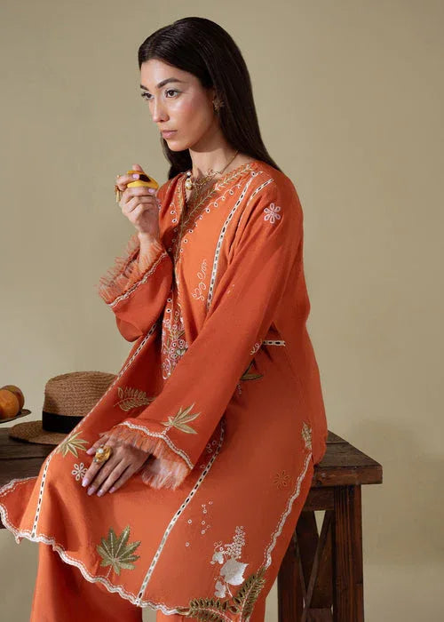 Saira Shakira | Basic Pret 25 | Amber Aura - Aqsa Fabrics