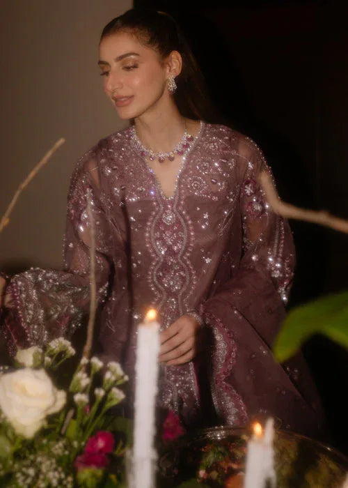Sadaf Fawad Khan | Wedding Festive 25 | Wistful Mauve - Aqsa Fabrics