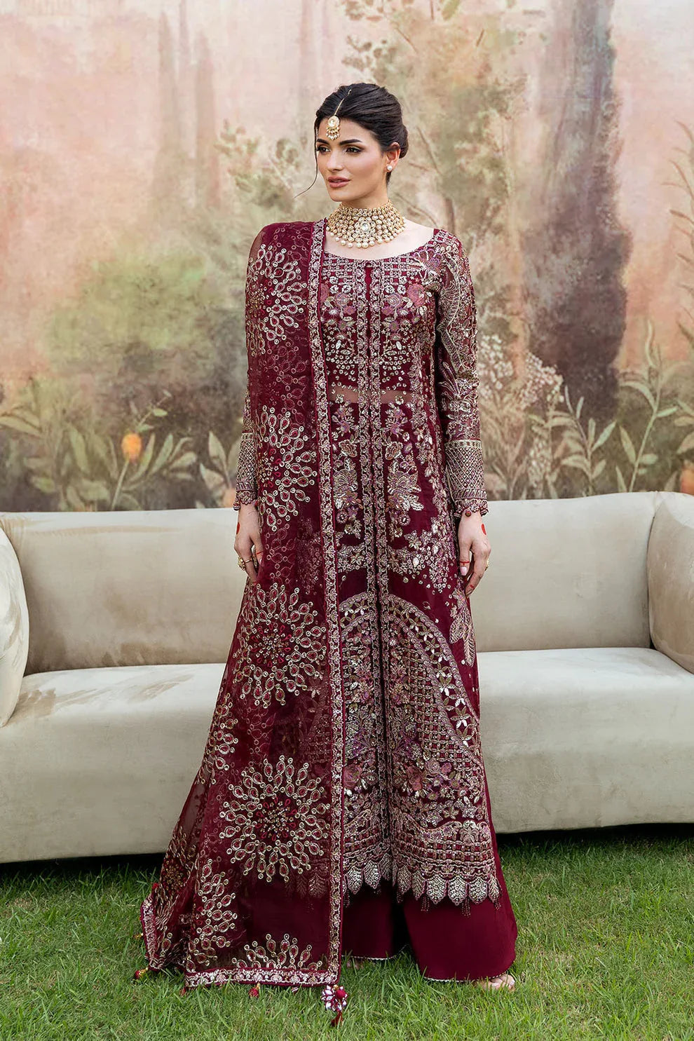 Shagna | Mehfil Festive Formals | SF-07-AMANAT - Aqsa Fabrics