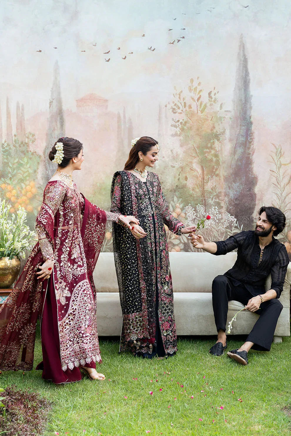 Shagna | Mehfil Festive Formals | SF-07-AMANAT - Aqsa Fabrics