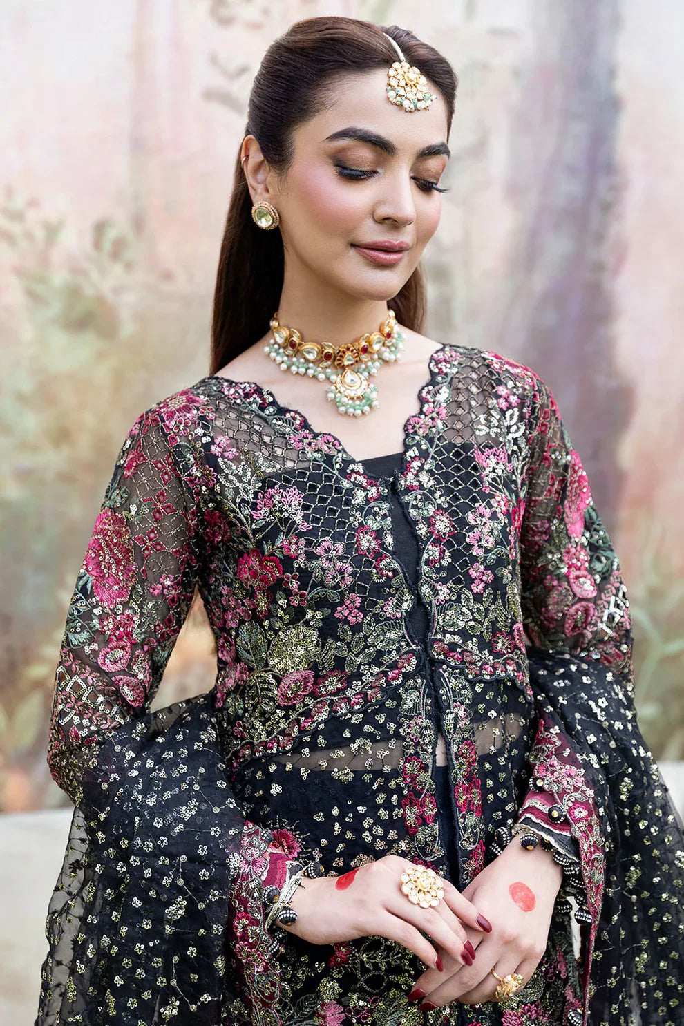Shagna | Mehfil Festive Formals | SF-08-KAJAL - Aqsa Fabrics