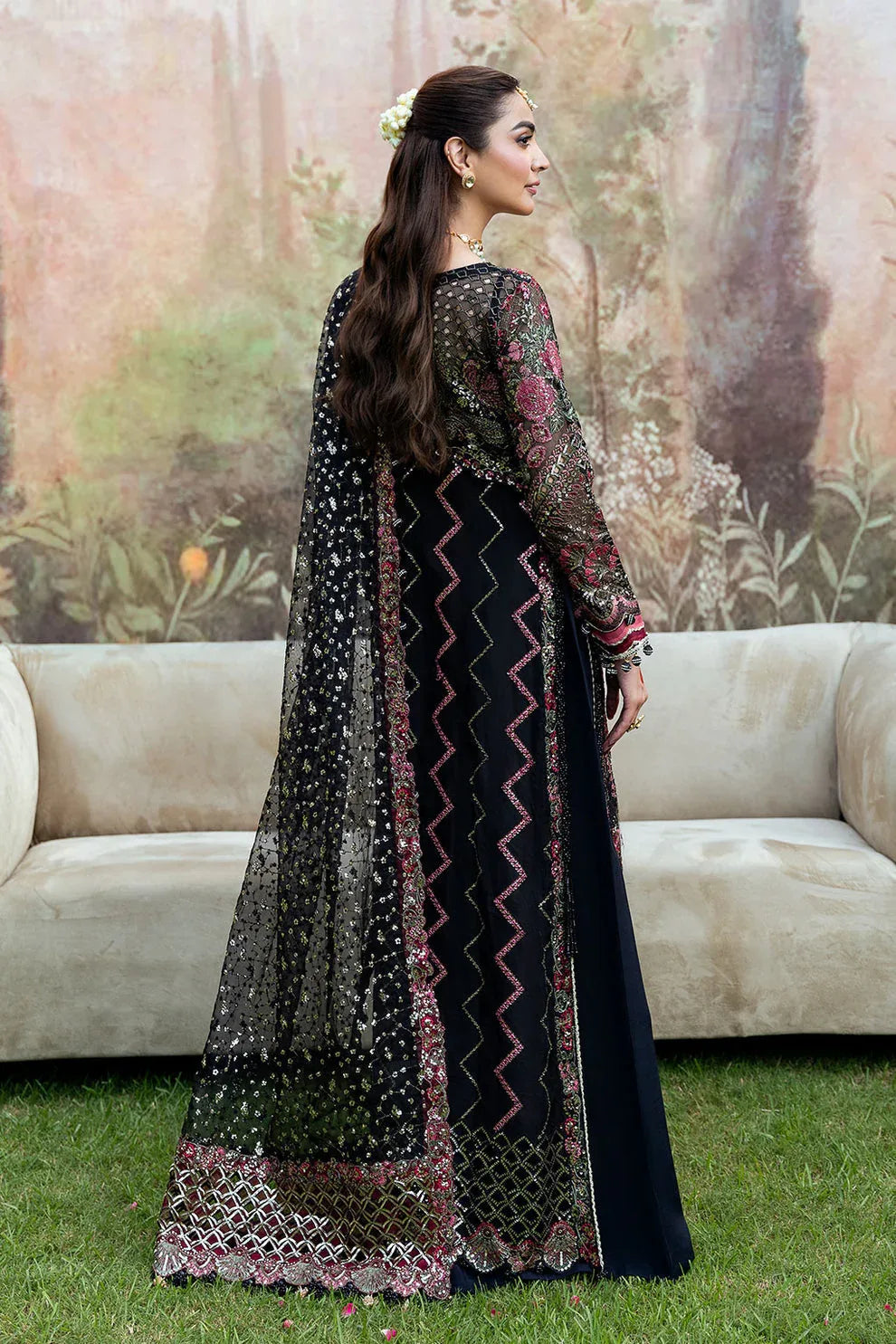 Shagna | Mehfil Festive Formals | SF-08-KAJAL - Aqsa Fabrics